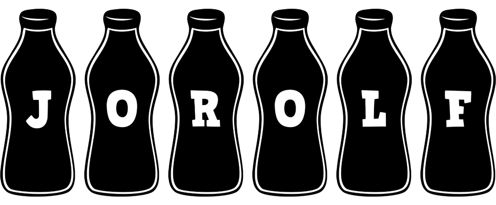Jorolf bottle logo