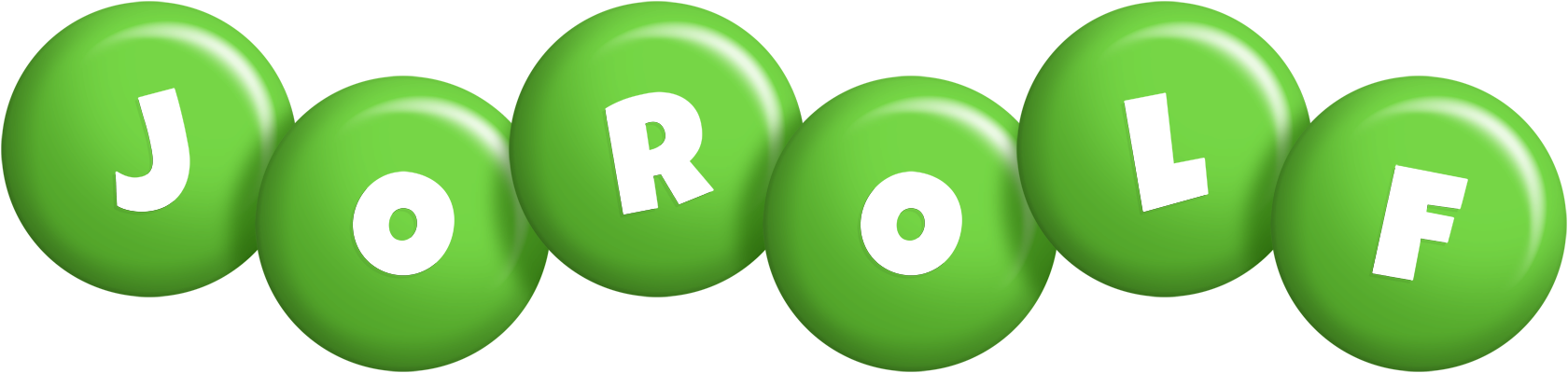 Jorolf candy-green logo