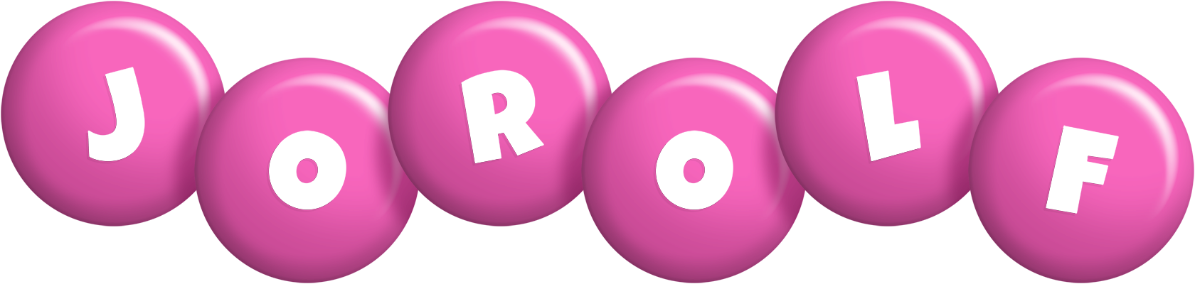 Jorolf candy-pink logo