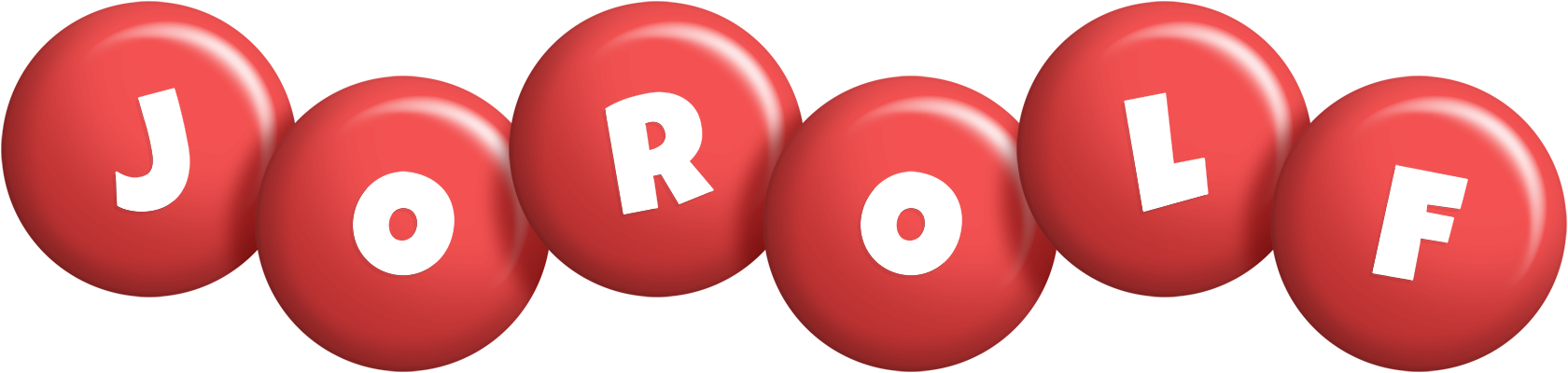 Jorolf candy-red logo
