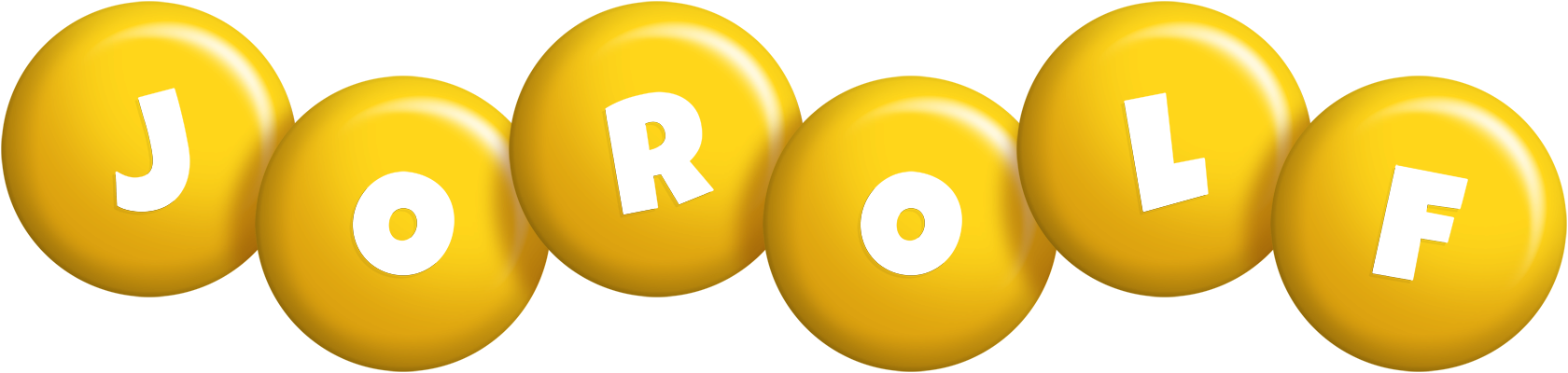 Jorolf candy-yellow logo