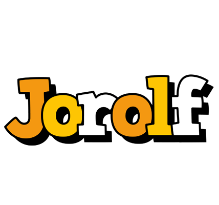 Jorolf cartoon logo