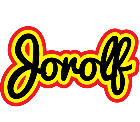 Jorolf flaming logo