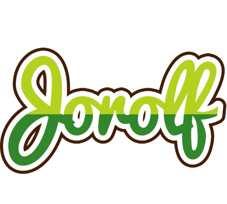 Jorolf golfing logo