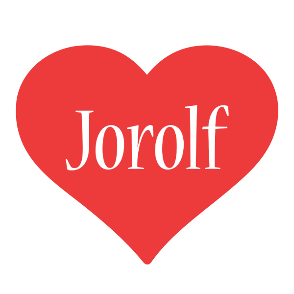 Jorolf love logo