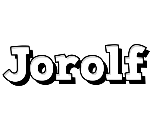 Jorolf snowing logo