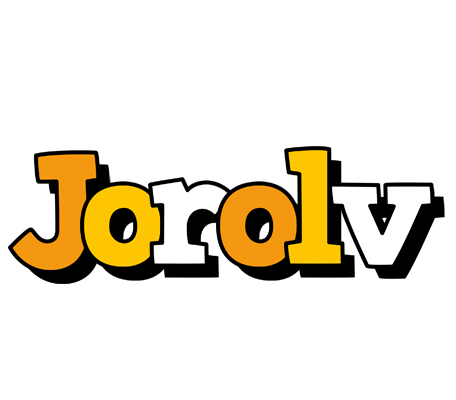 Jorolv cartoon logo