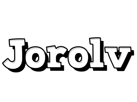 Jorolv snowing logo