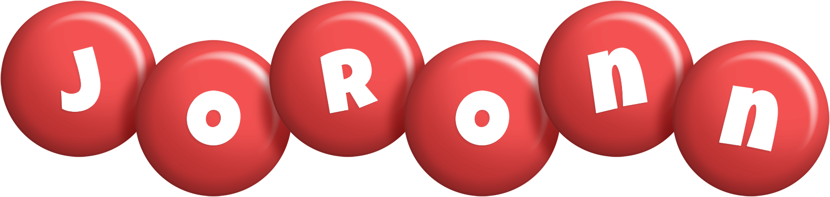 Joronn candy-red logo