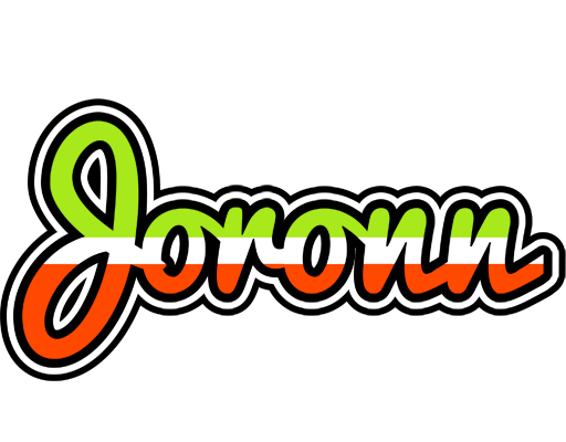 Joronn superfun logo