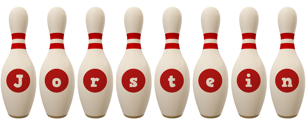 Jorstein bowling-pin logo