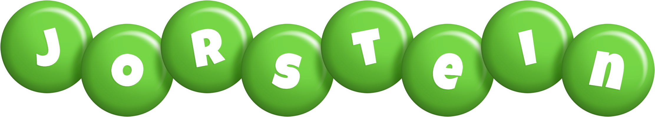 Jorstein candy-green logo