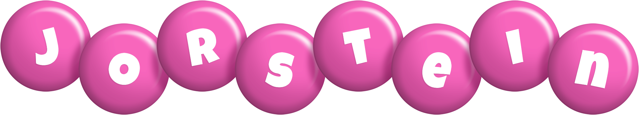 Jorstein candy-pink logo