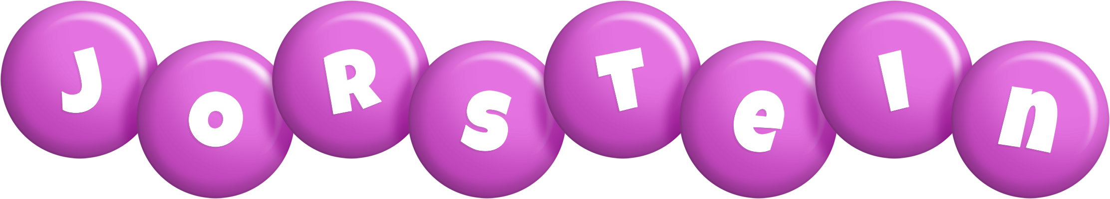 Jorstein candy-purple logo