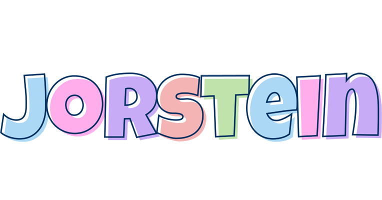 Jorstein pastel logo