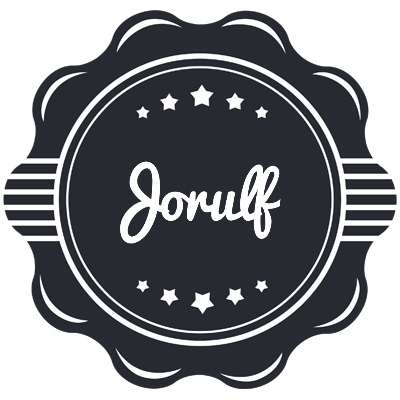 Jorulf badge logo