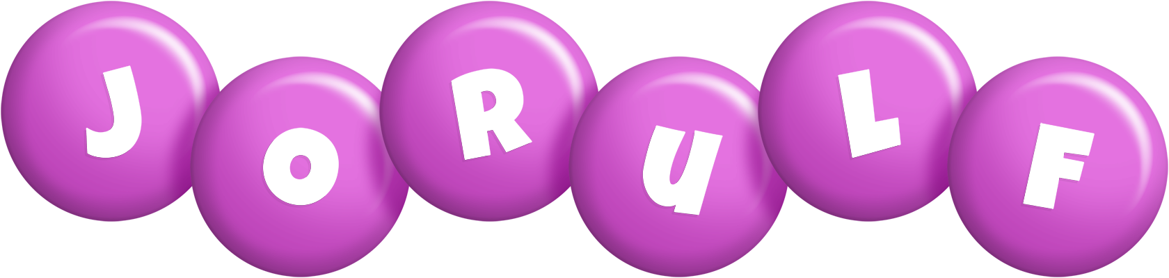 Jorulf candy-purple logo
