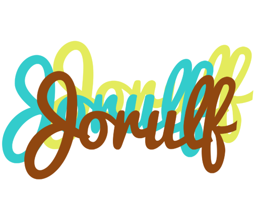 Jorulf cupcake logo