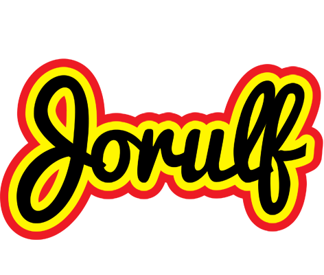 Jorulf flaming logo