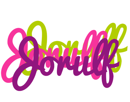 Jorulf flowers logo