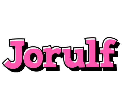 Jorulf girlish logo