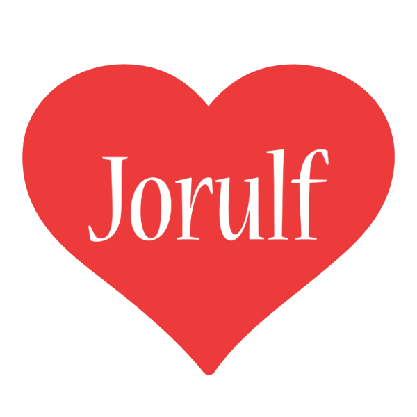 Jorulf love logo