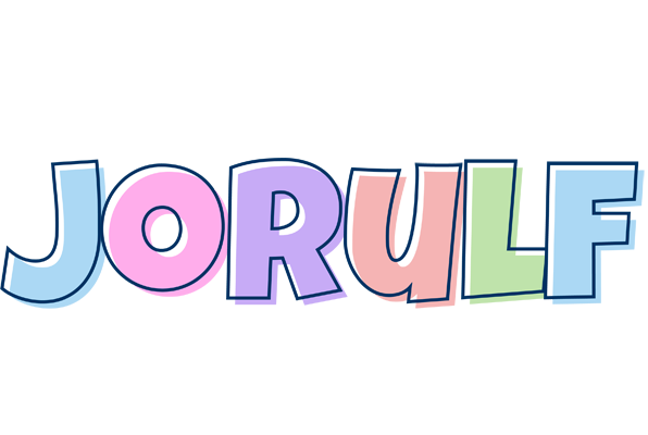 Jorulf pastel logo