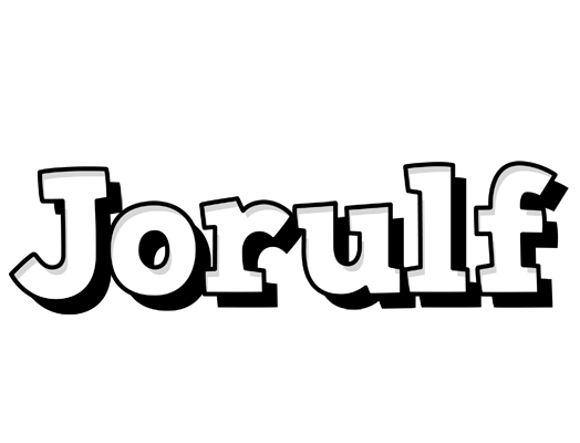 Jorulf snowing logo