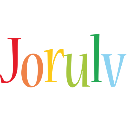 Jorulv birthday logo