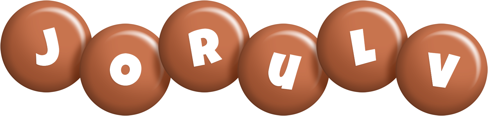 Jorulv candy-brown logo