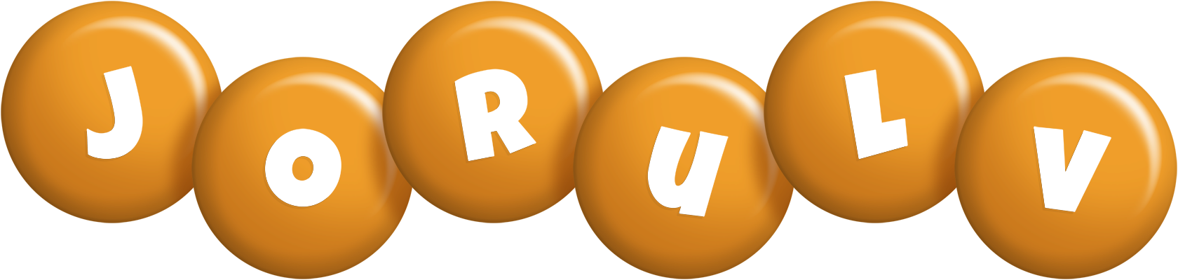 Jorulv candy-orange logo