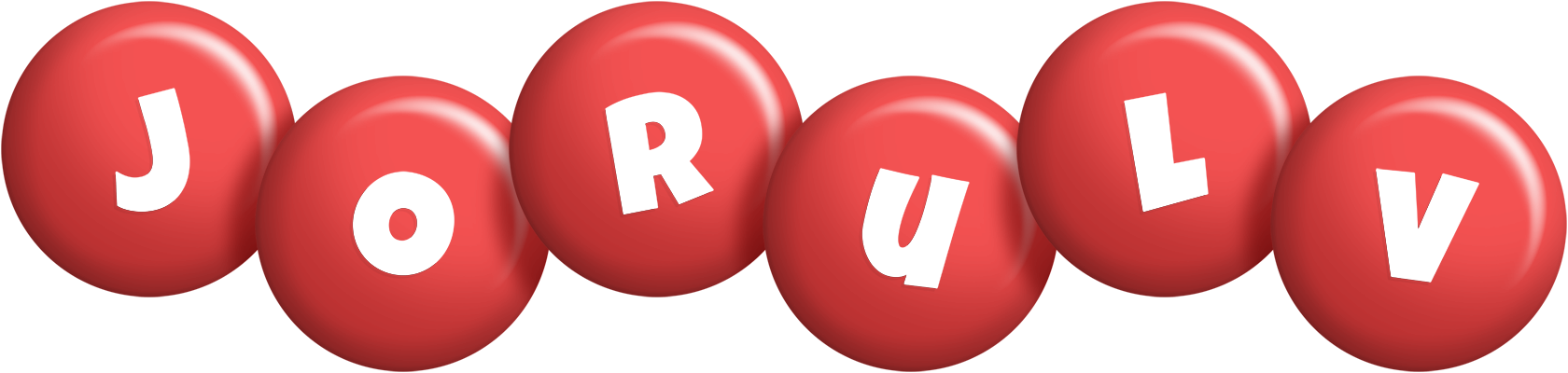 Jorulv candy-red logo