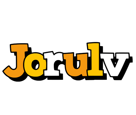 Jorulv cartoon logo