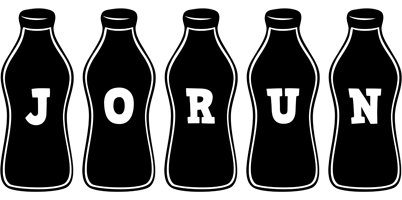 Jorun bottle logo