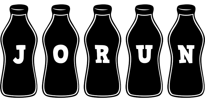 Jorun bottle logo