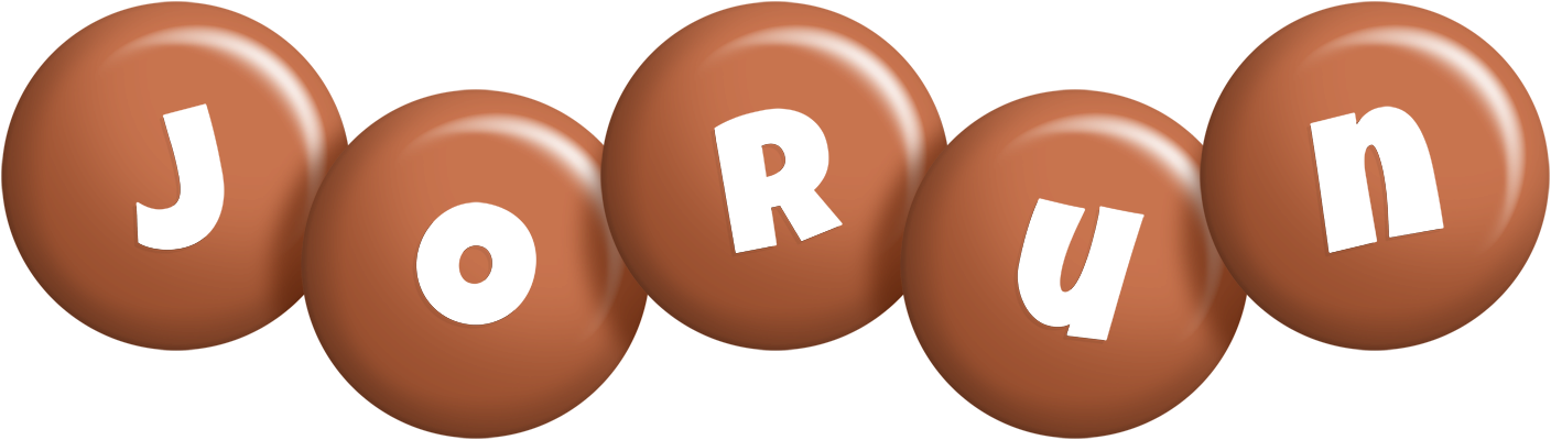 Jorun candy-brown logo