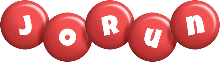 Jorun candy-red logo