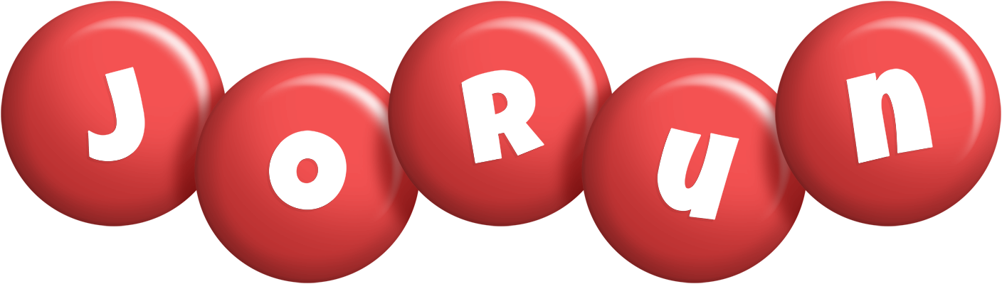 Jorun candy-red logo