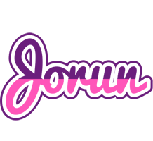 Jorun cheerful logo