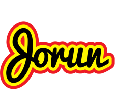 Jorun flaming logo