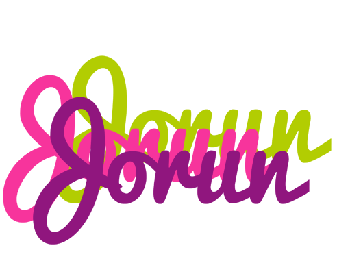 Jorun flowers logo