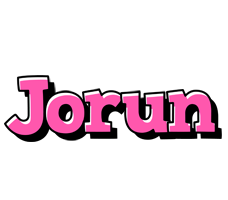 Jorun girlish logo