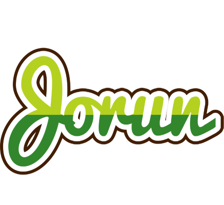 Jorun golfing logo