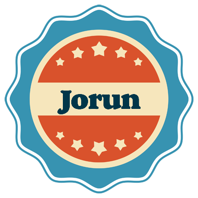 Jorun labels logo