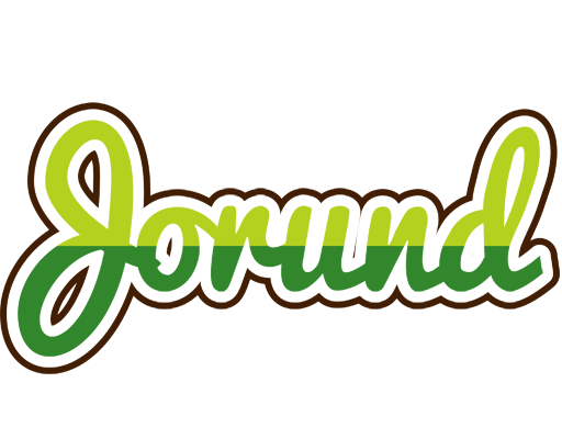 Jorund golfing logo