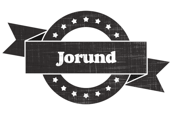Jorund grunge logo