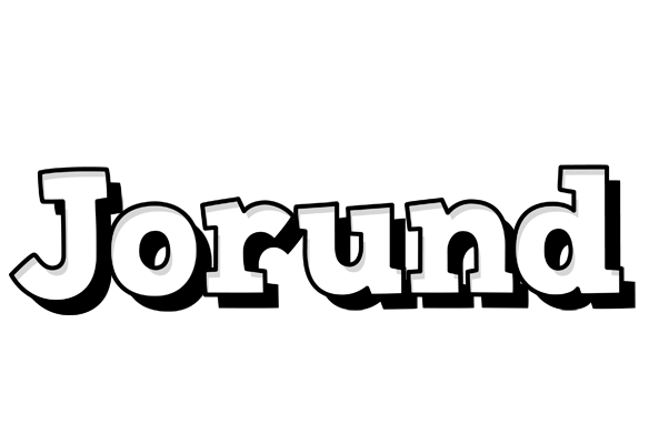 Jorund snowing logo