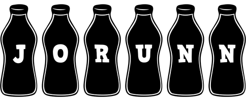 Jorunn bottle logo