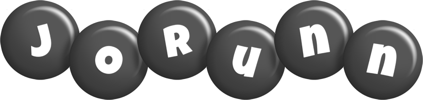 Jorunn candy-black logo