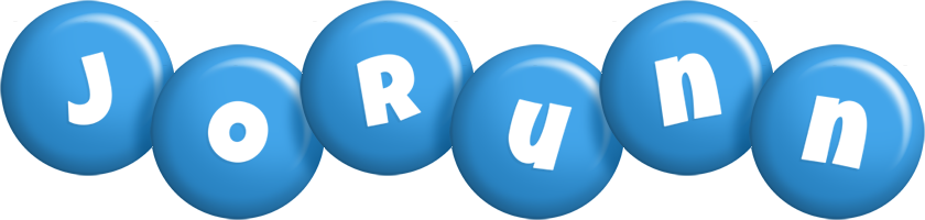 Jorunn candy-blue logo